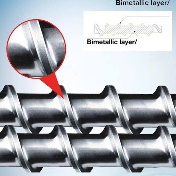 Bimetallic Screw & Barrel For Plastic Machine
