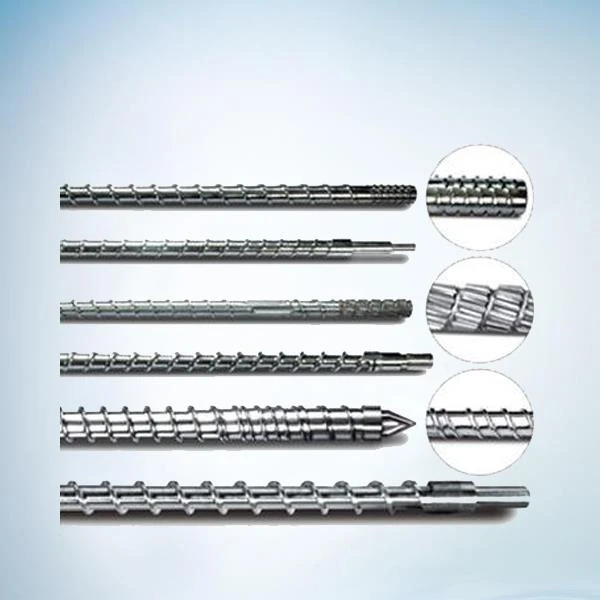 BIMETALLIC SCREW FOR INJECTION MOULDING MACHINE